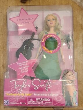 RARE 2008 Taylor Swift Teardrops On My Guitar Doll Play Along
